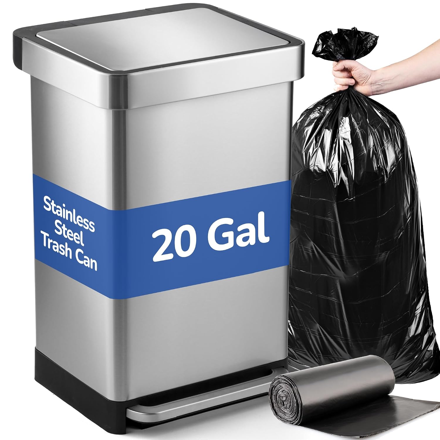 Office Furniture Recycling - 20-galonowy Duży Kosz na Śmieci Kuchenny