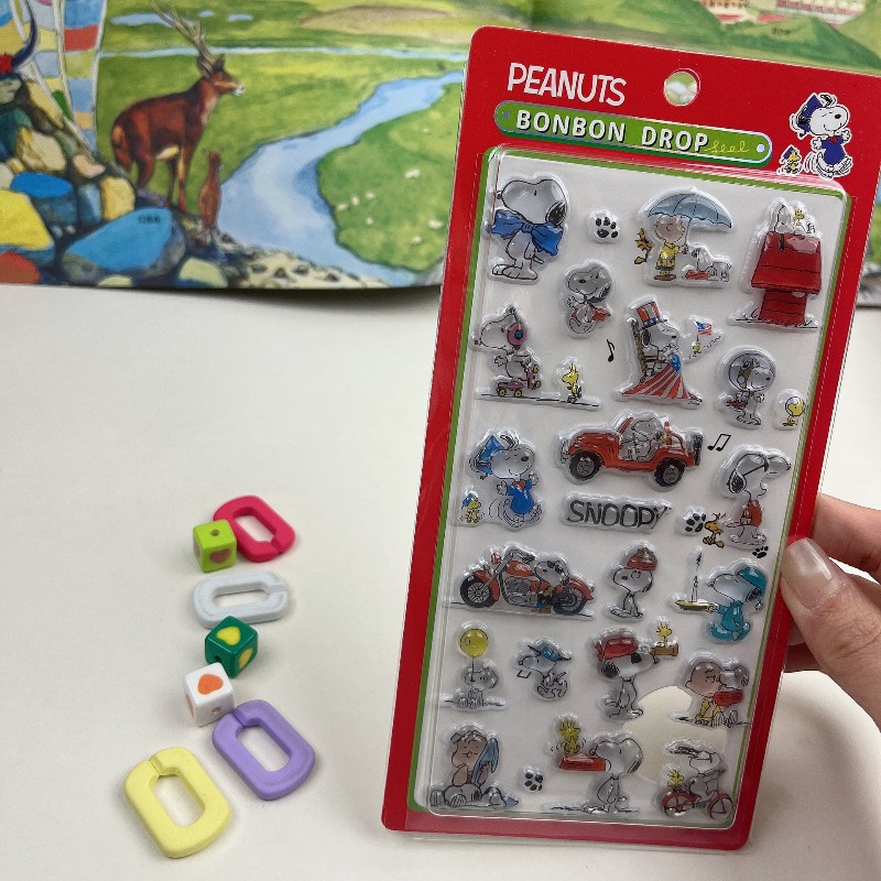 8 szt. Urocze naklejki z kresk – Office Supply Cart recenzja i cena