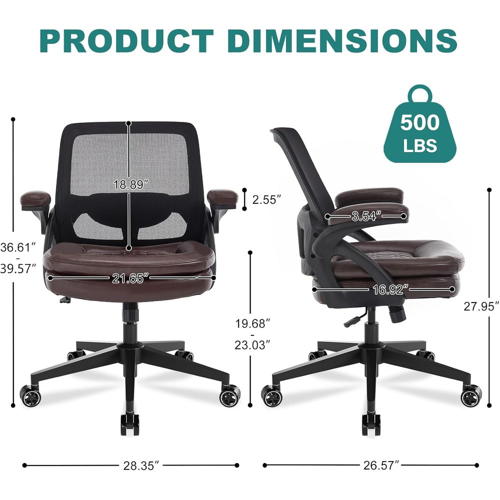 Duża i wysoka krzesło biurowe  – Office Furniture Plus recenzja i cena