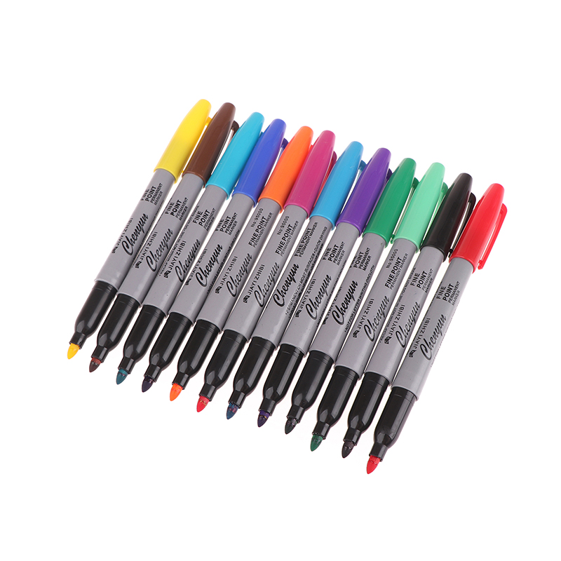 【6/12 szt. Zmazywalny marker d – Office Supply Cart recenzja i cena