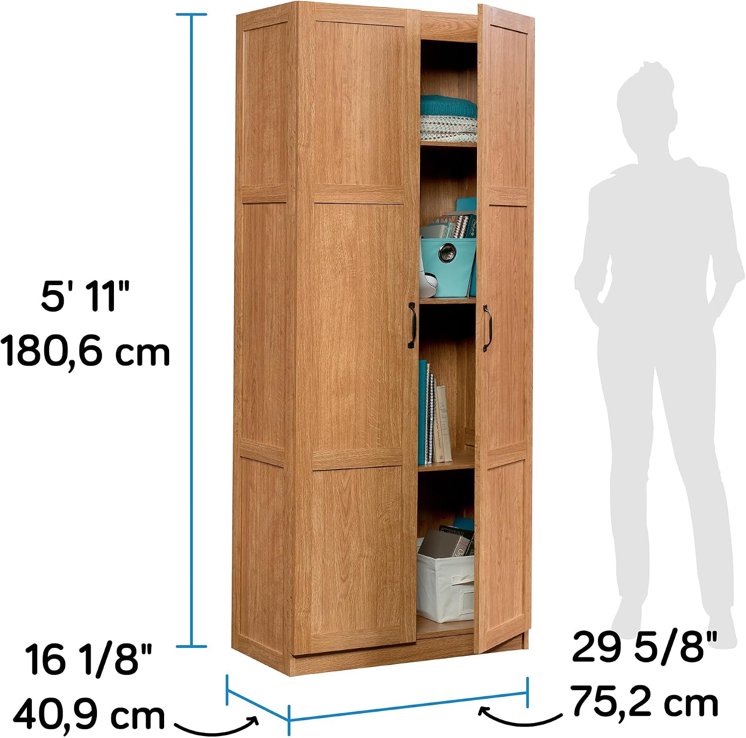Wysoka szafka do przechowywani – Office Furniture For Home recenzja i cena