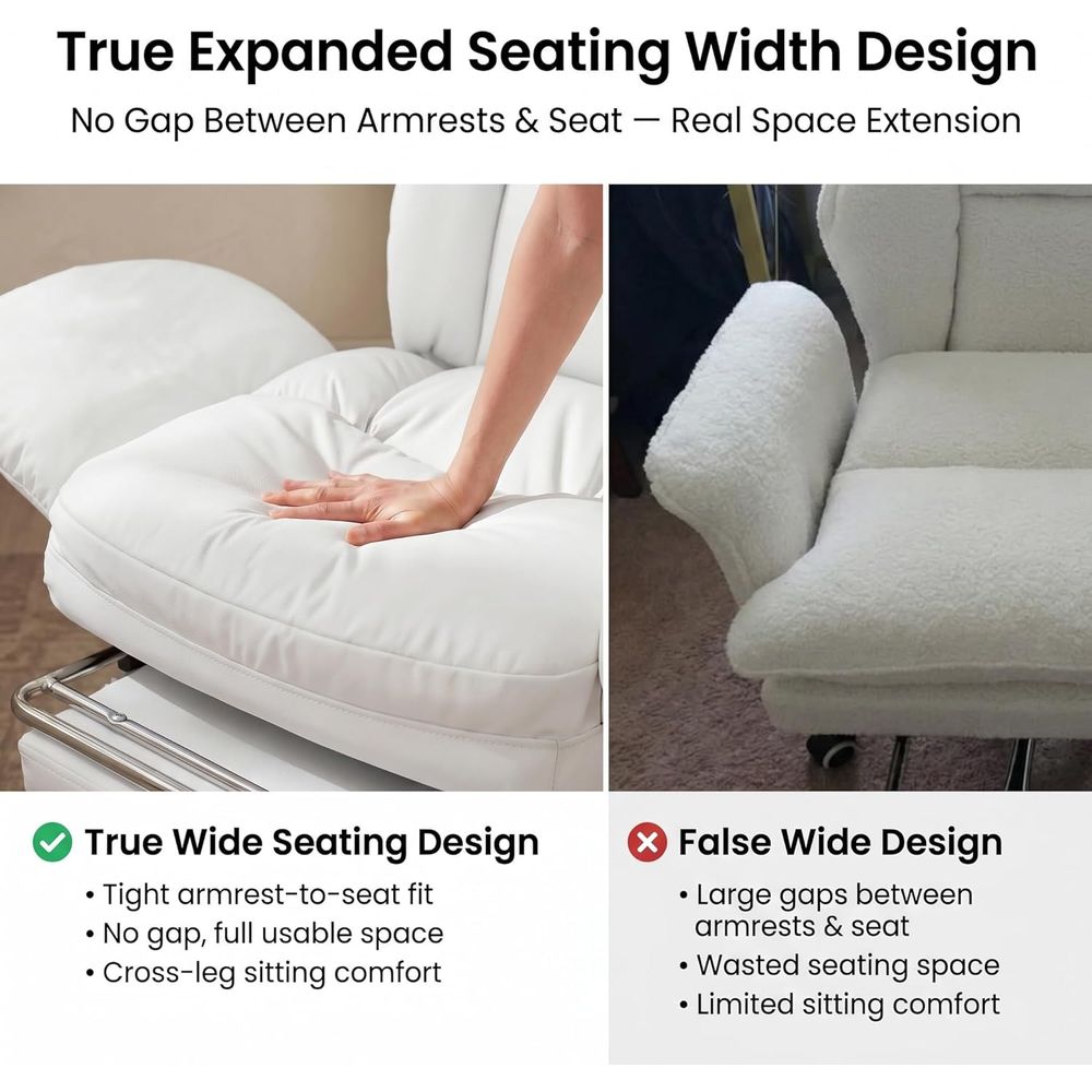 Krzesło biurowe z podnóżkiem,  – Office Furniture Plus recenzja i cena
