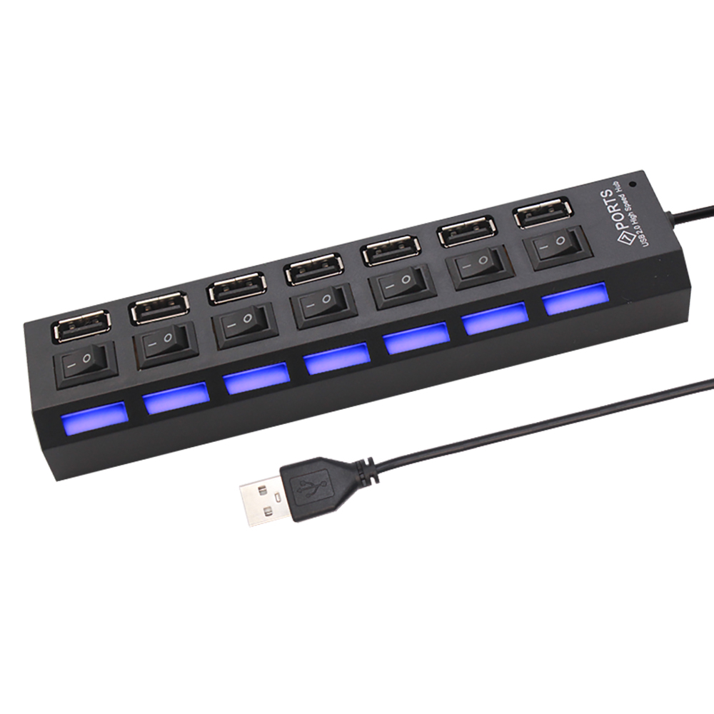 Rozdzielacz USB 2.0 z 7 portam – Office Supply Cart recenzja i cena